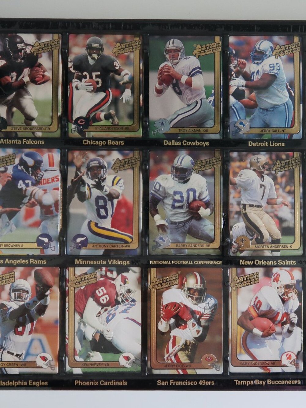 1991 Edition Action Packed Football Set 291 Card Collectors Factory Sealed